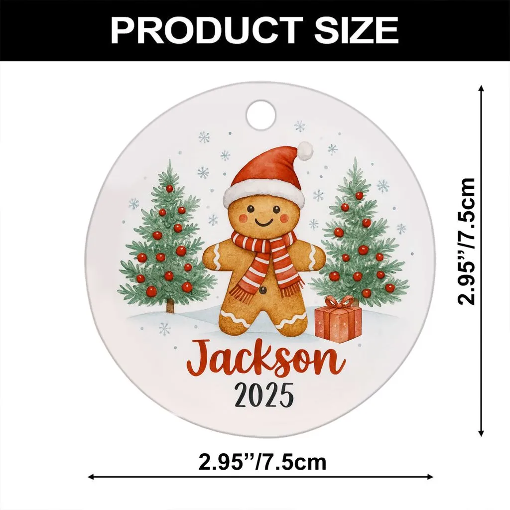 Christmas Gift Child Tree Ornament