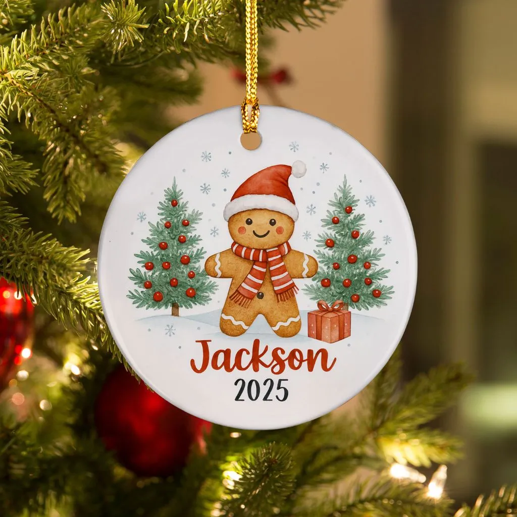 Christmas Gift Child Tree Ornament