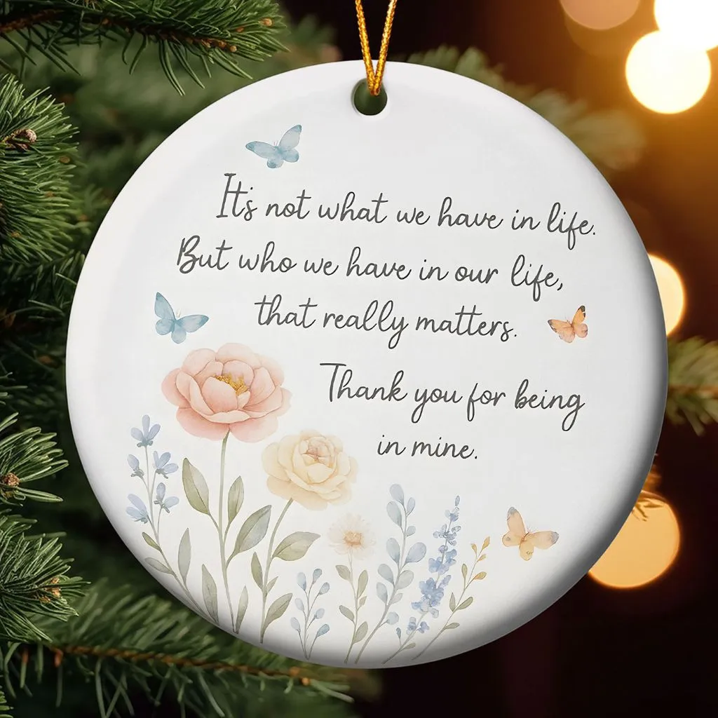 First Christmas Married Ornament | Newlywed Holiday Keepsake | Unique Gift for Couples