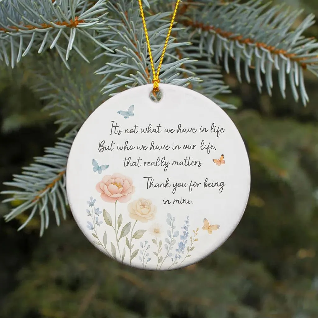 Custom First Christmas Married Ornament