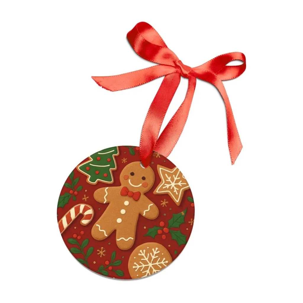 Gingerbread Man Christmas Ornament