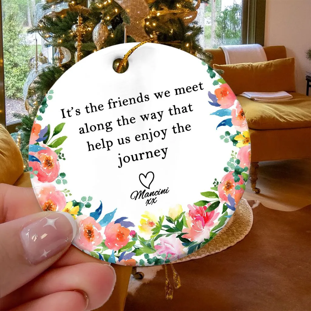 Personalized Long Distance Ornament