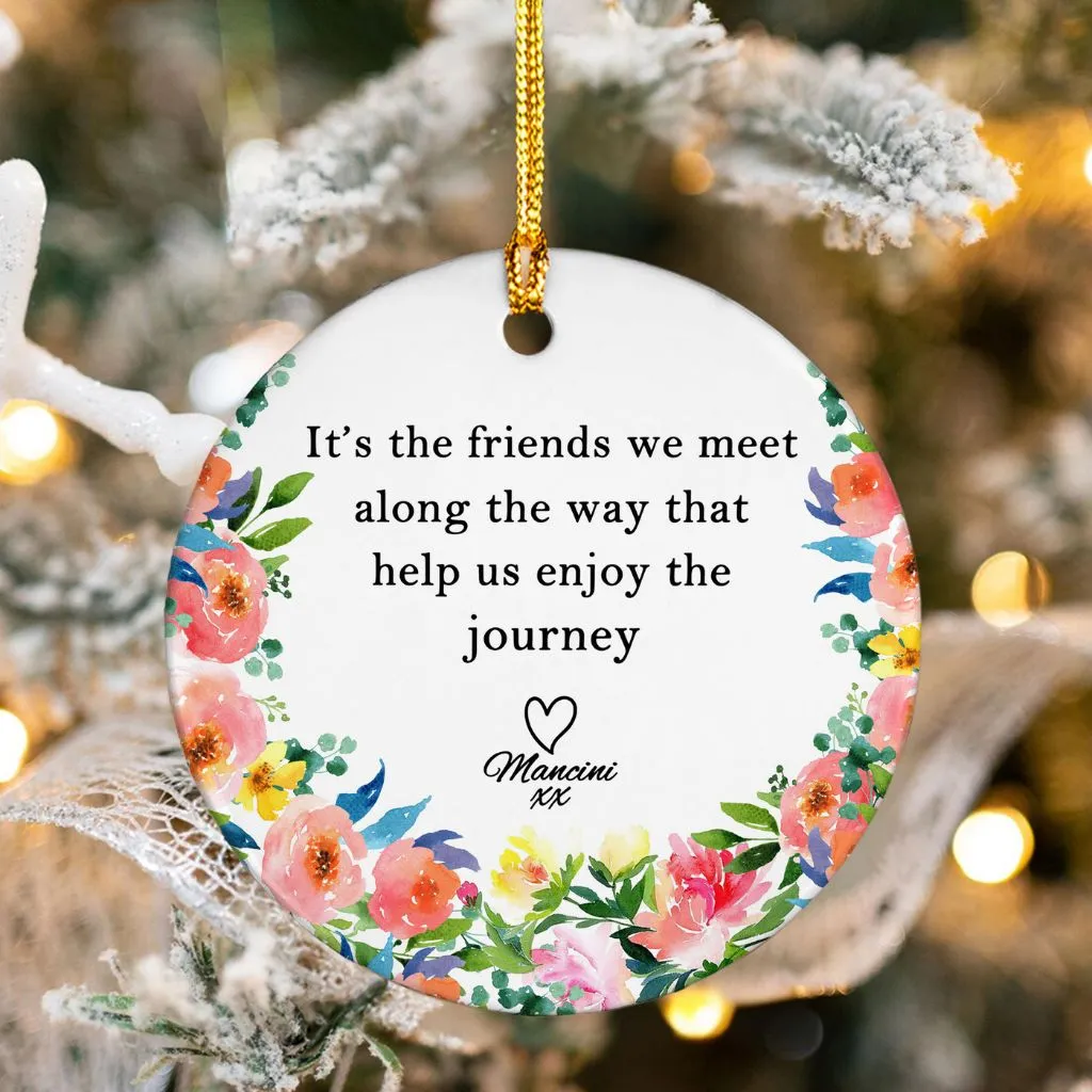 Personalized Long Distance Ornament