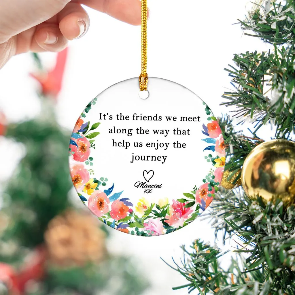 Personalized Long Distance Ornament