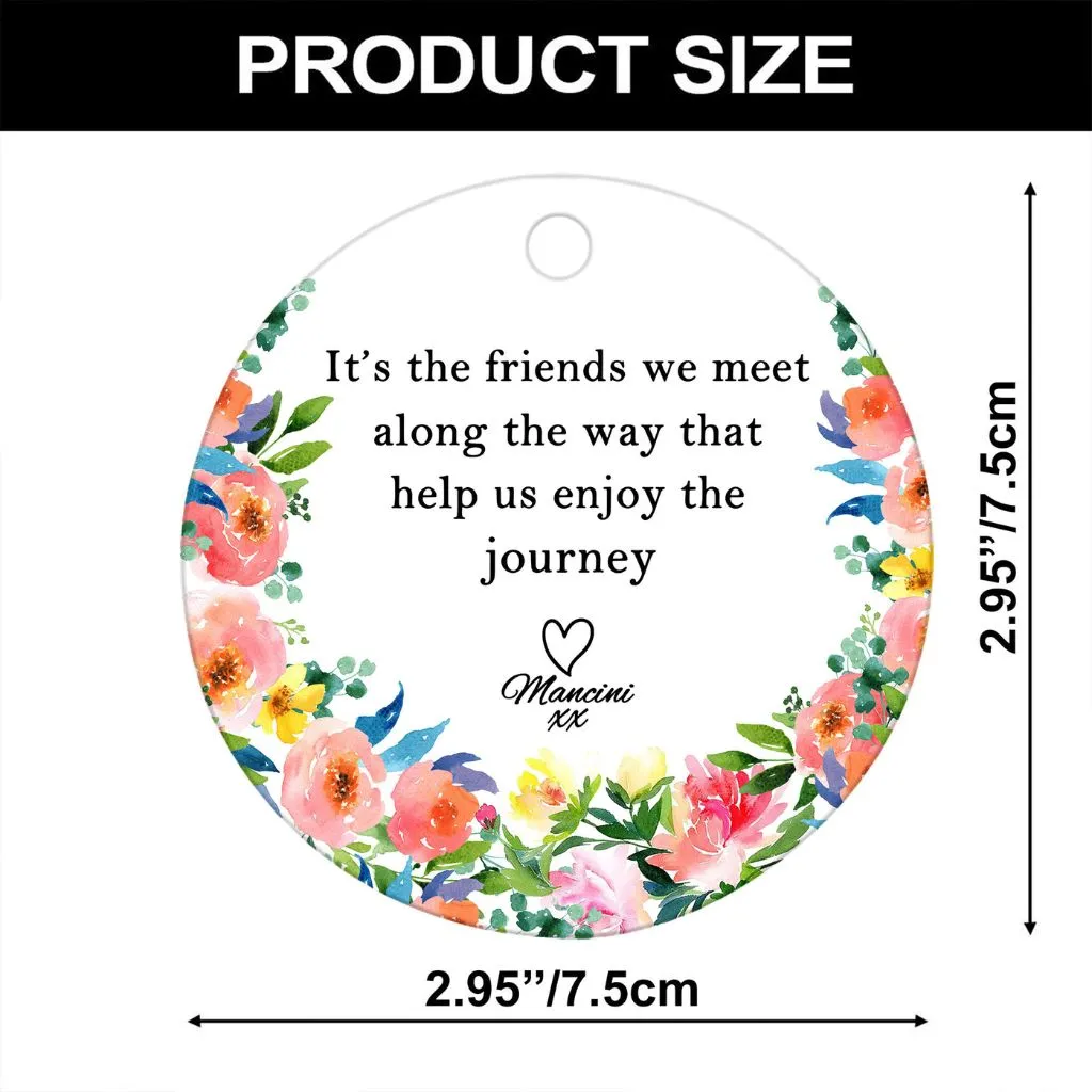 Personalized Long Distance Ornament
