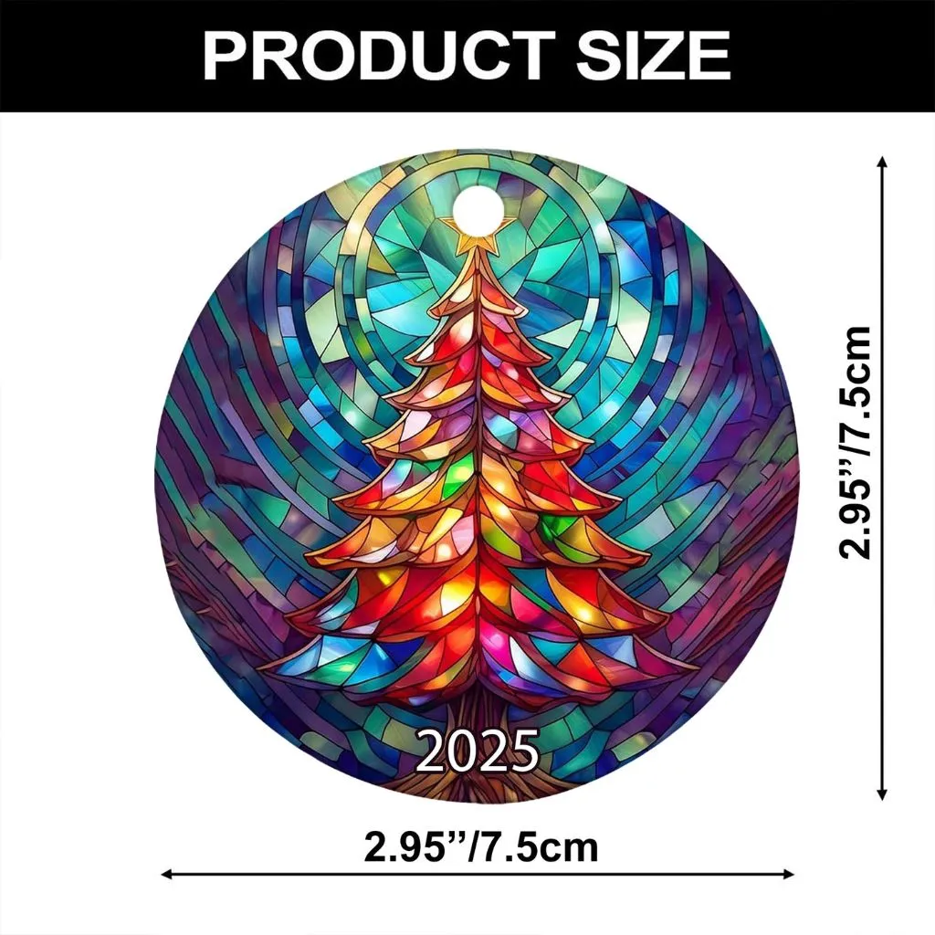 Starry Night Christmas Ornament