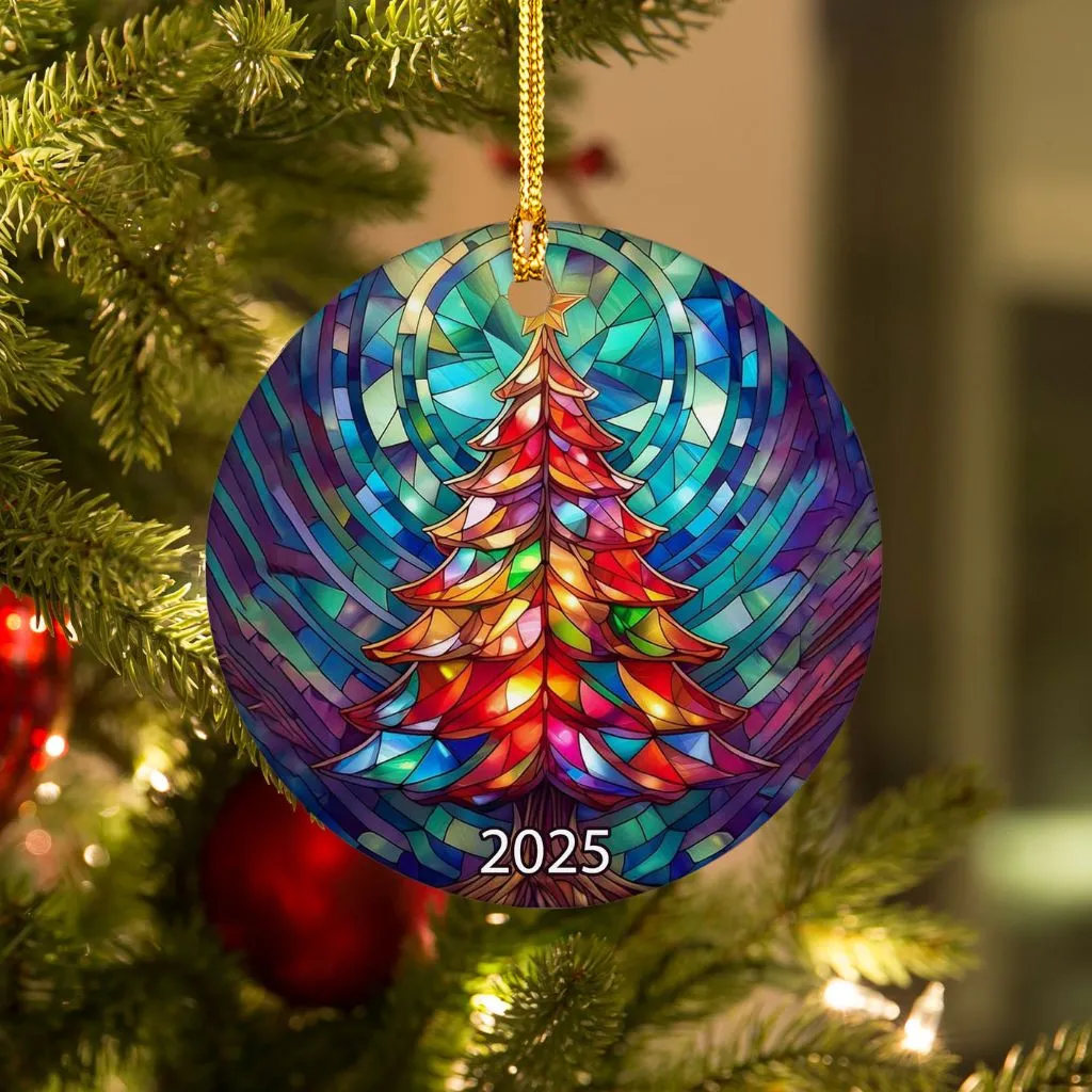 Starry Night Christmas Ornament