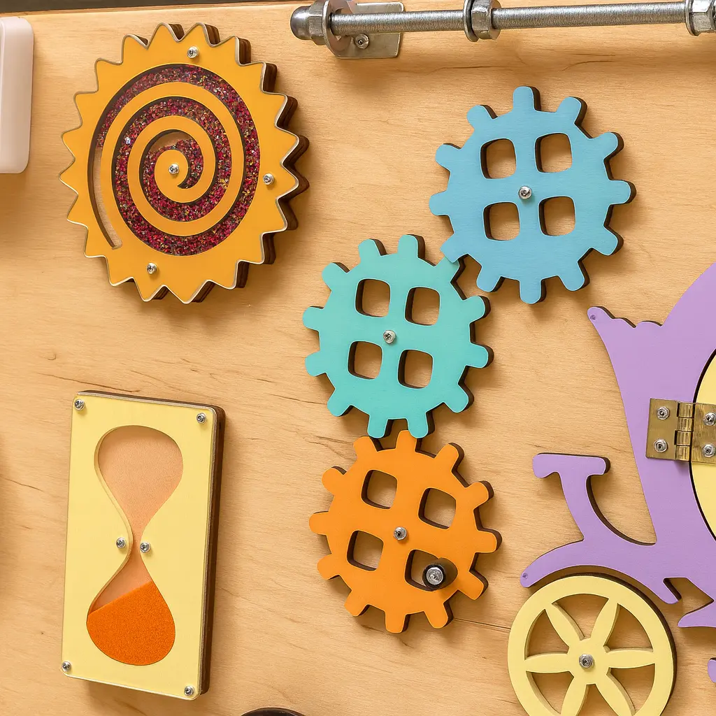 the curiosity busy board for kids