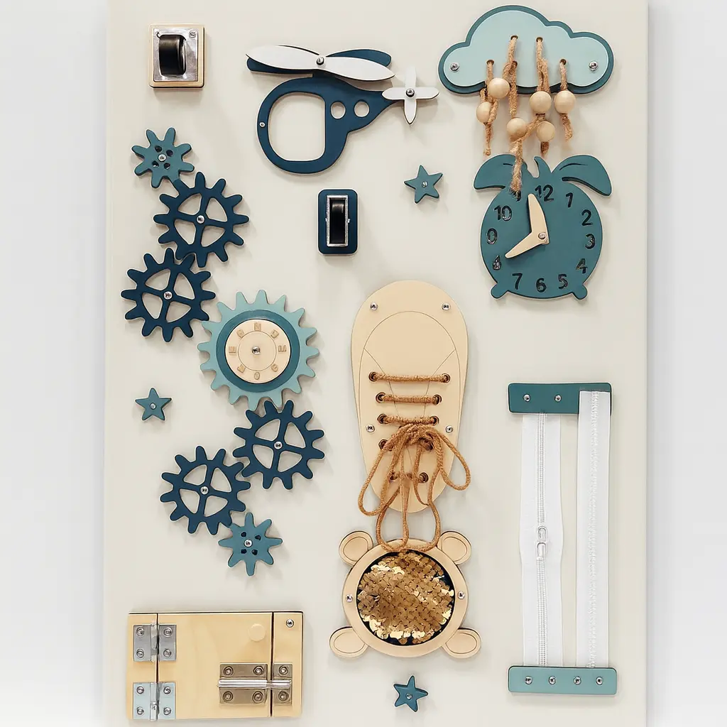 the little pilot busy board for kids