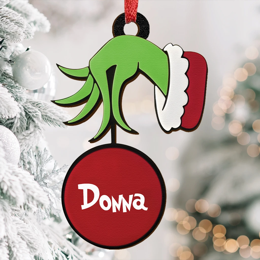 Custom Baby Ornament | Personalized Christmas Decoration 2025 | Funny Holiday Keepsake Gift