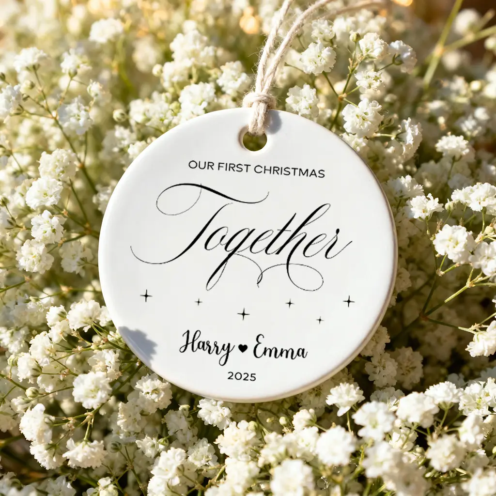 custom name elegant ceramic