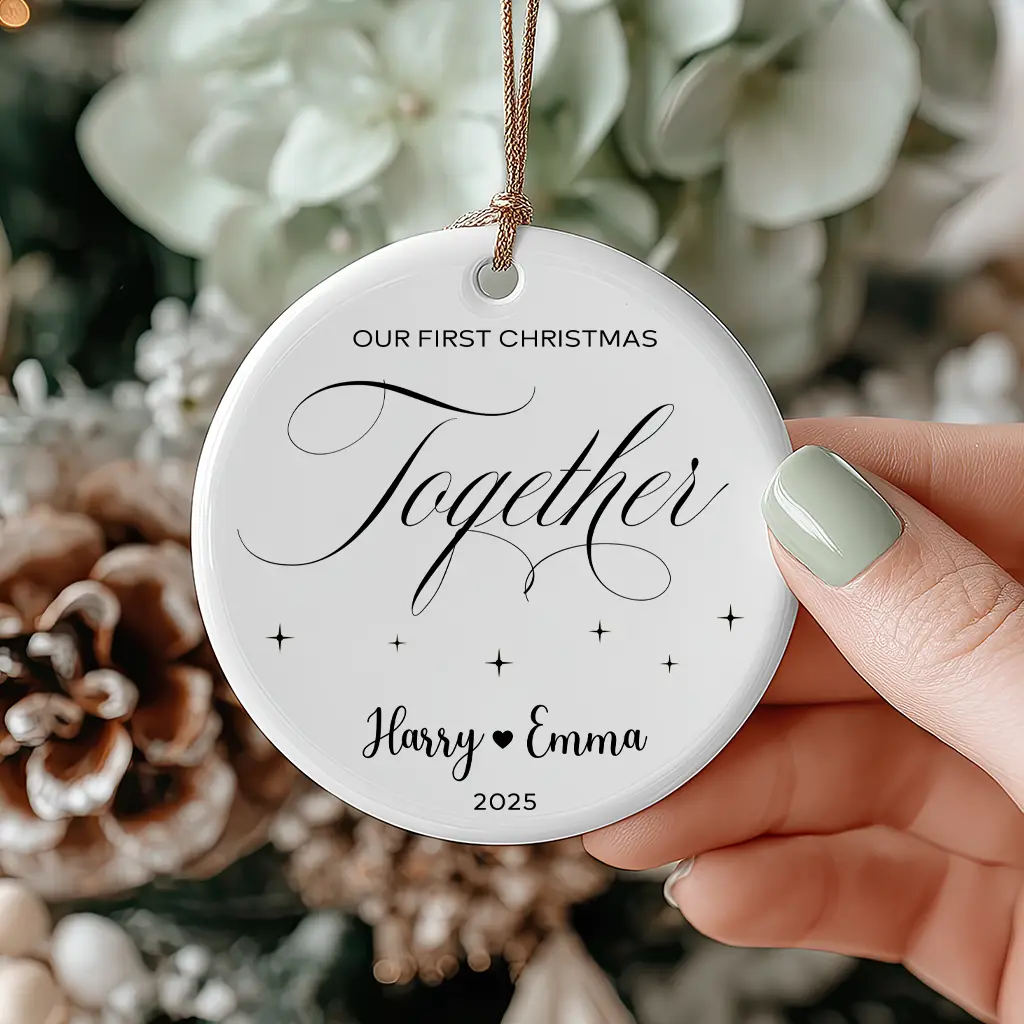 custom name elegant ceramic