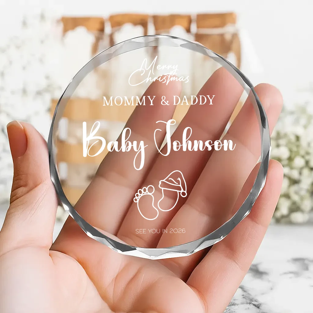 Personalized Baby Booties Ornament