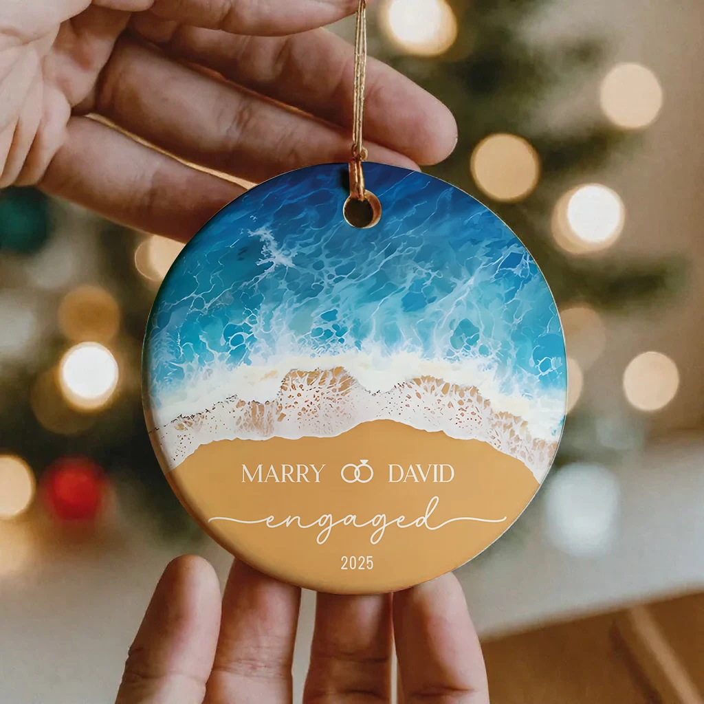 personalized forever love engaged keepsake