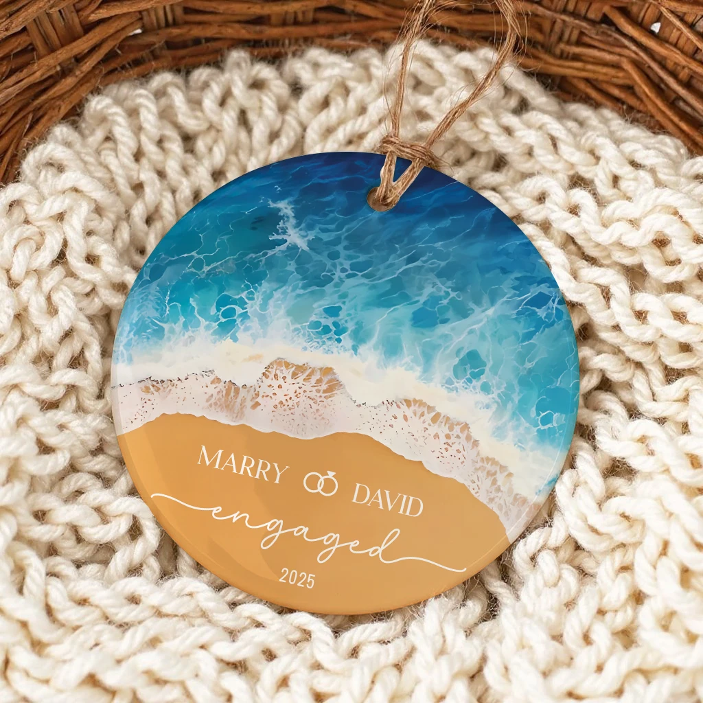 personalized forever love engaged keepsake