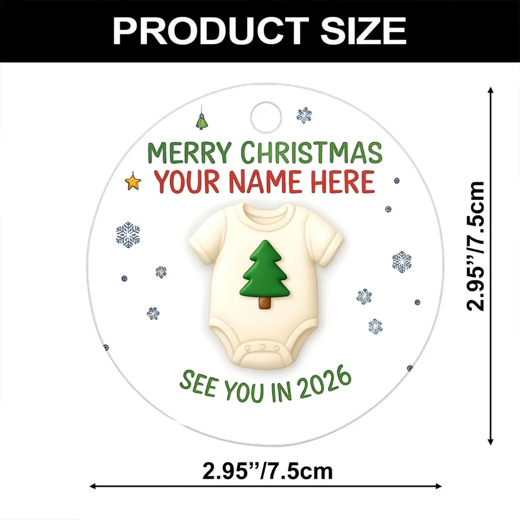 personalized minimalist prenancy