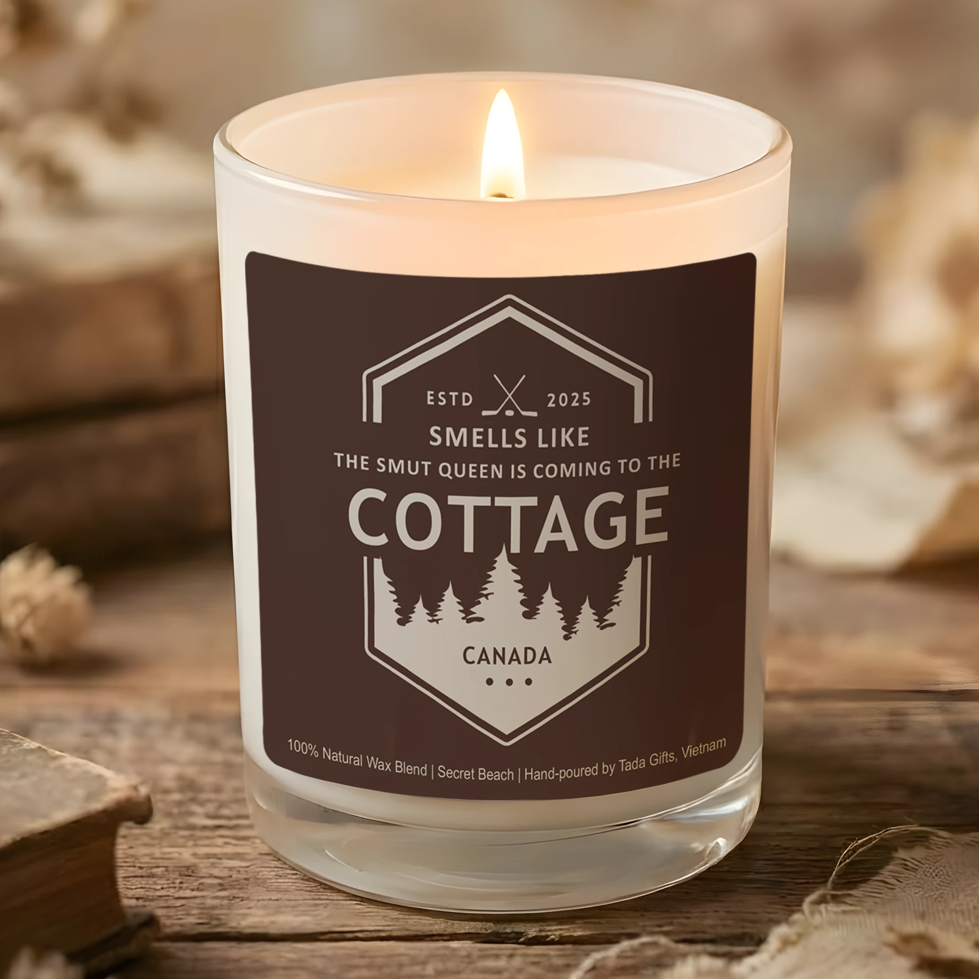 Heated Rivalry Candle, Shane Hollander & Ilya Rozanov Scented Candle