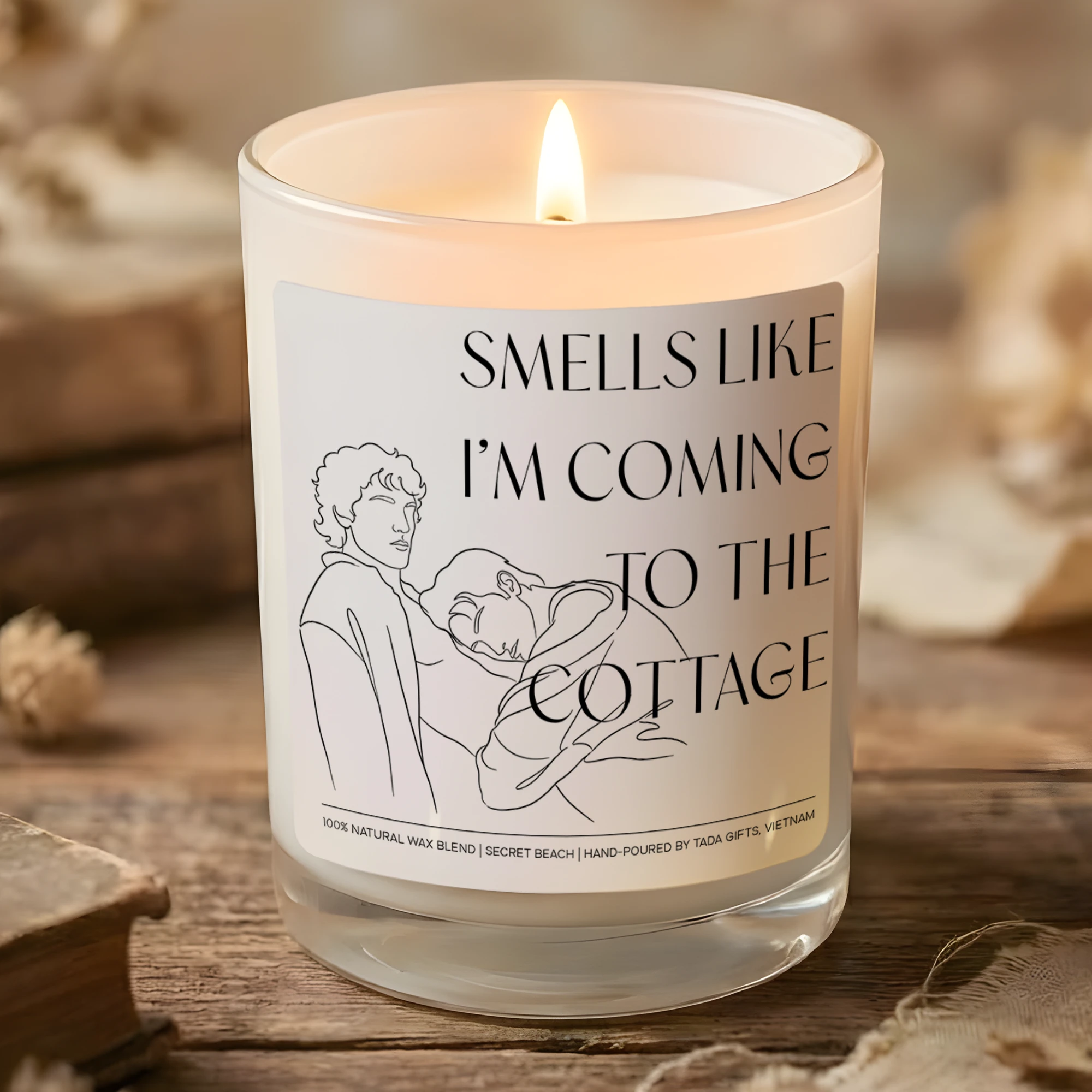 Heated Rivalry Candle, Shane Hollander & Ilya Rozanov Scented Candle