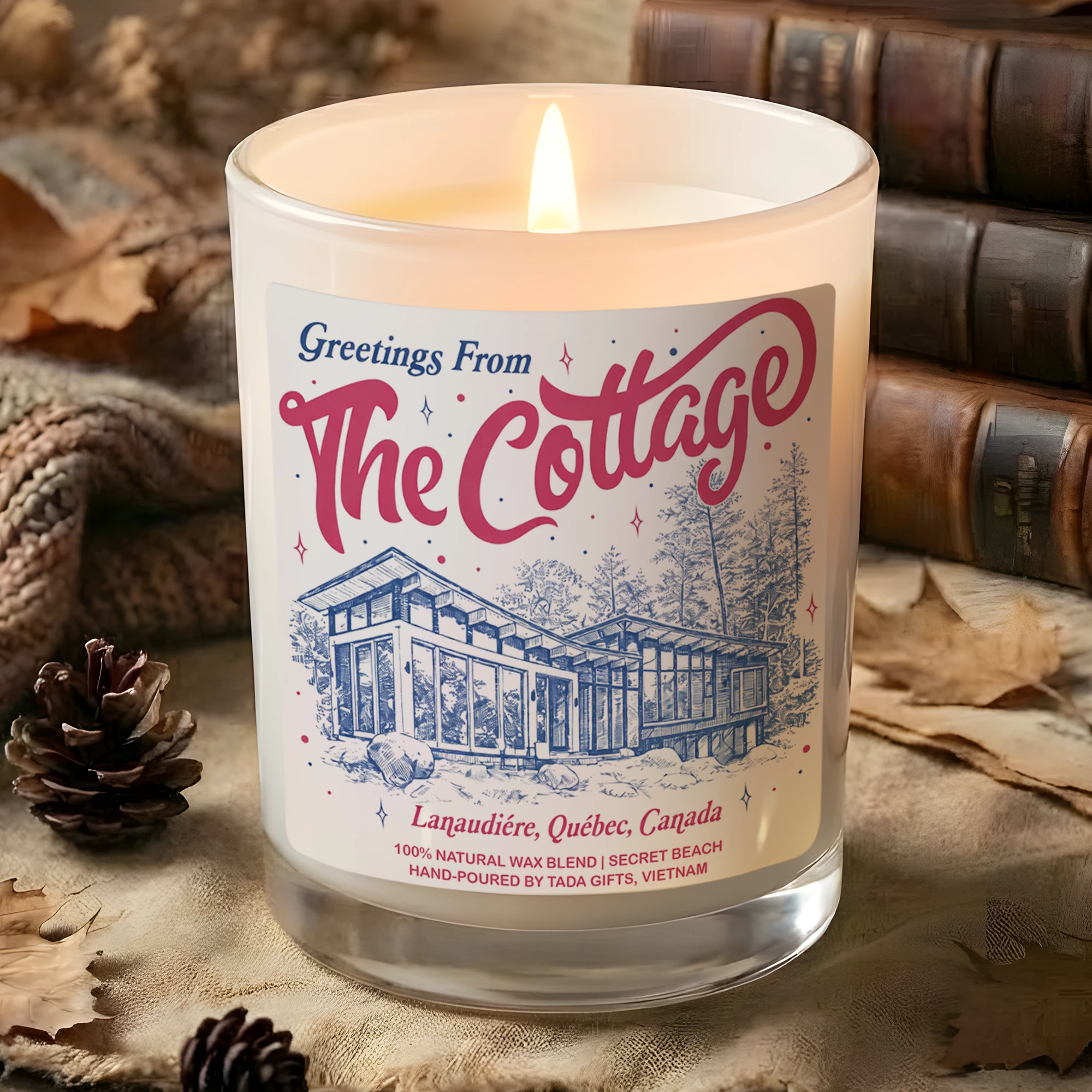 Heated Rivalry Candle, Shane Hollander & Ilya Rozanov Scented Candle