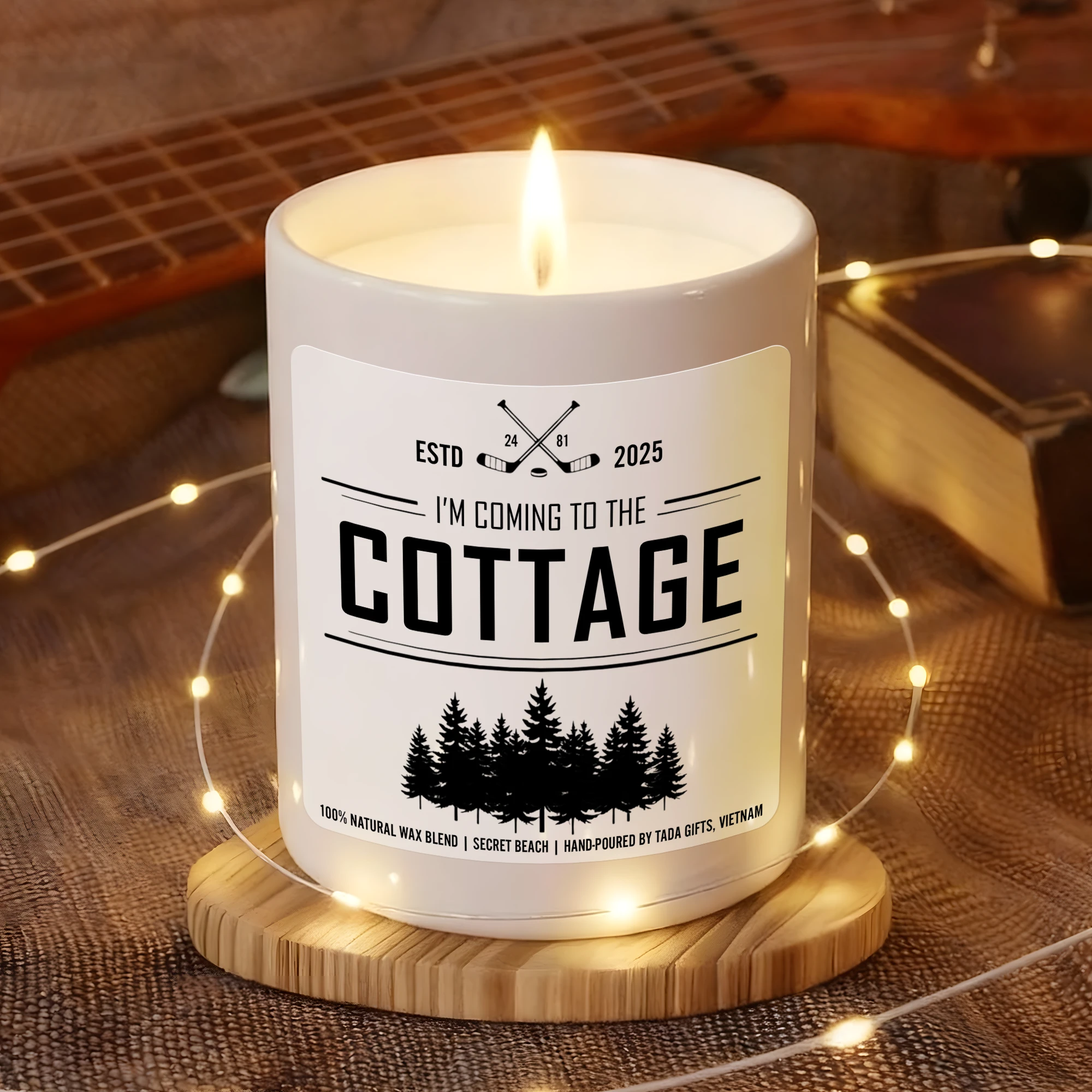 Heated Rivalry Candle, Shane Hollander & Ilya Rozanov Scented Candle
