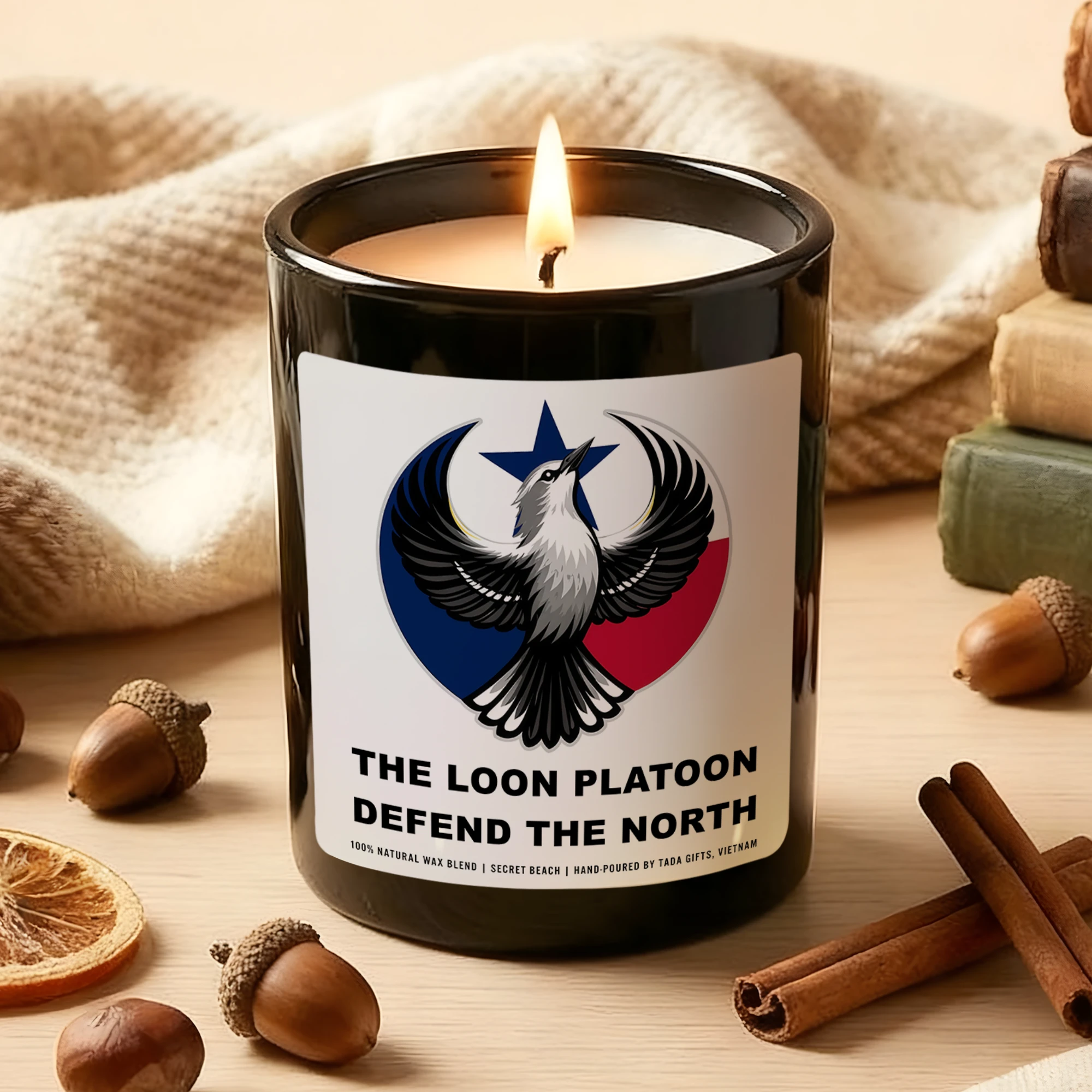 USA 250th Anniversary Soy Candle, Patriotic Home Decor