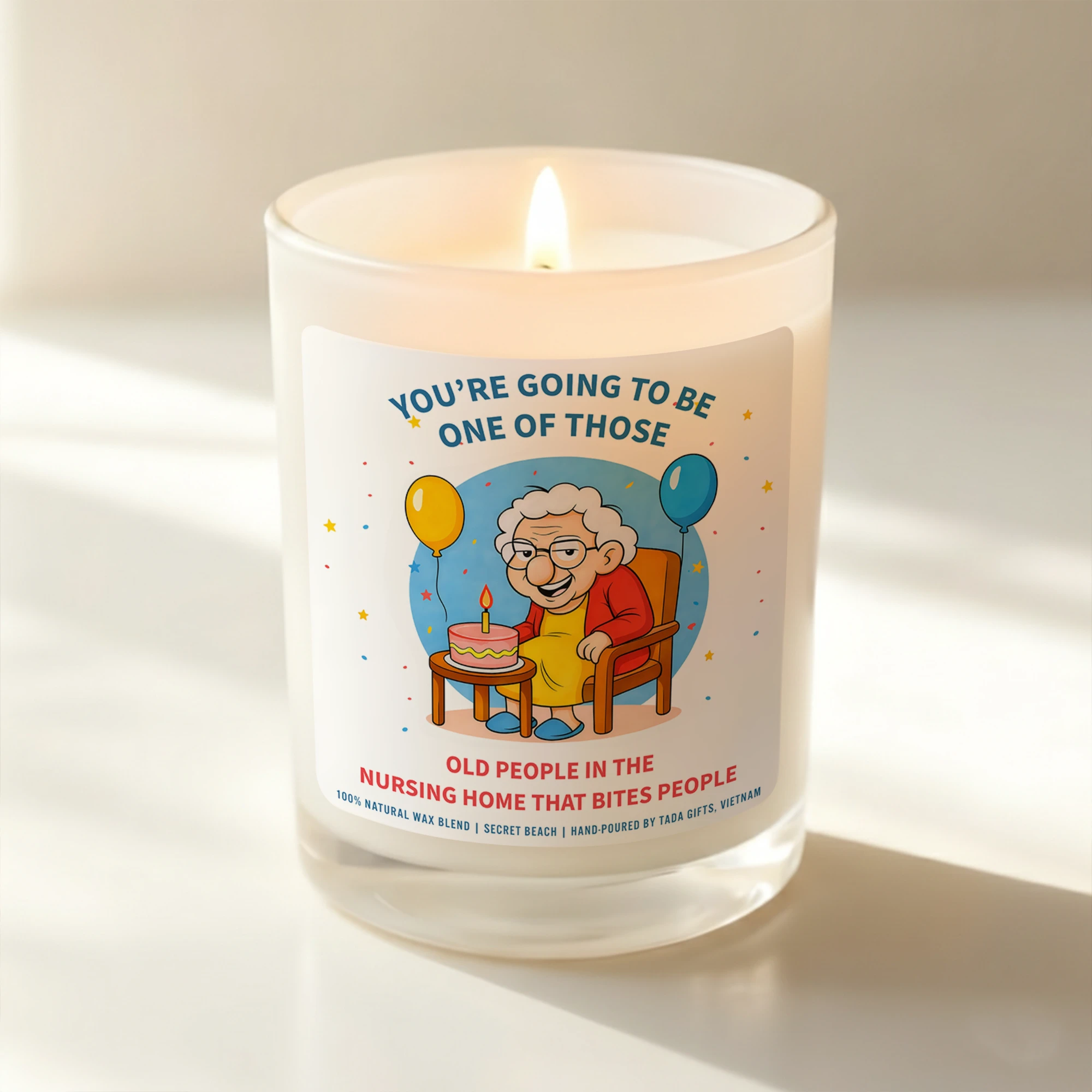 Funny Grandma Birthday Candle, Mothers Day Gift, Mom Gift