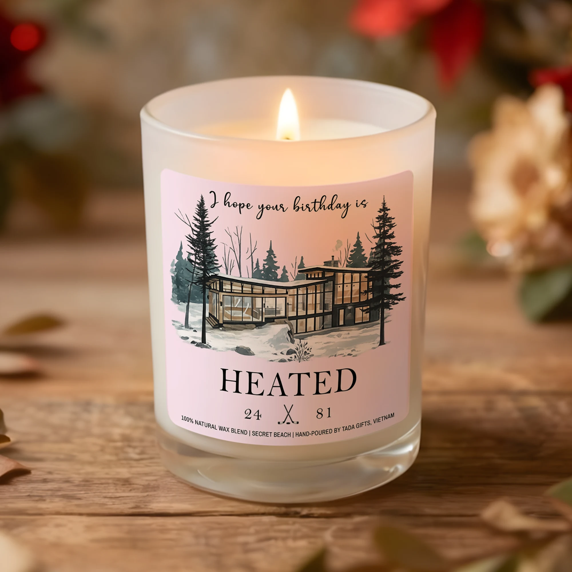 Heated Rivalry Birthday Candle Gift, I’m Coming To The Cottage,Shane Hollander, Ilya Rozanov