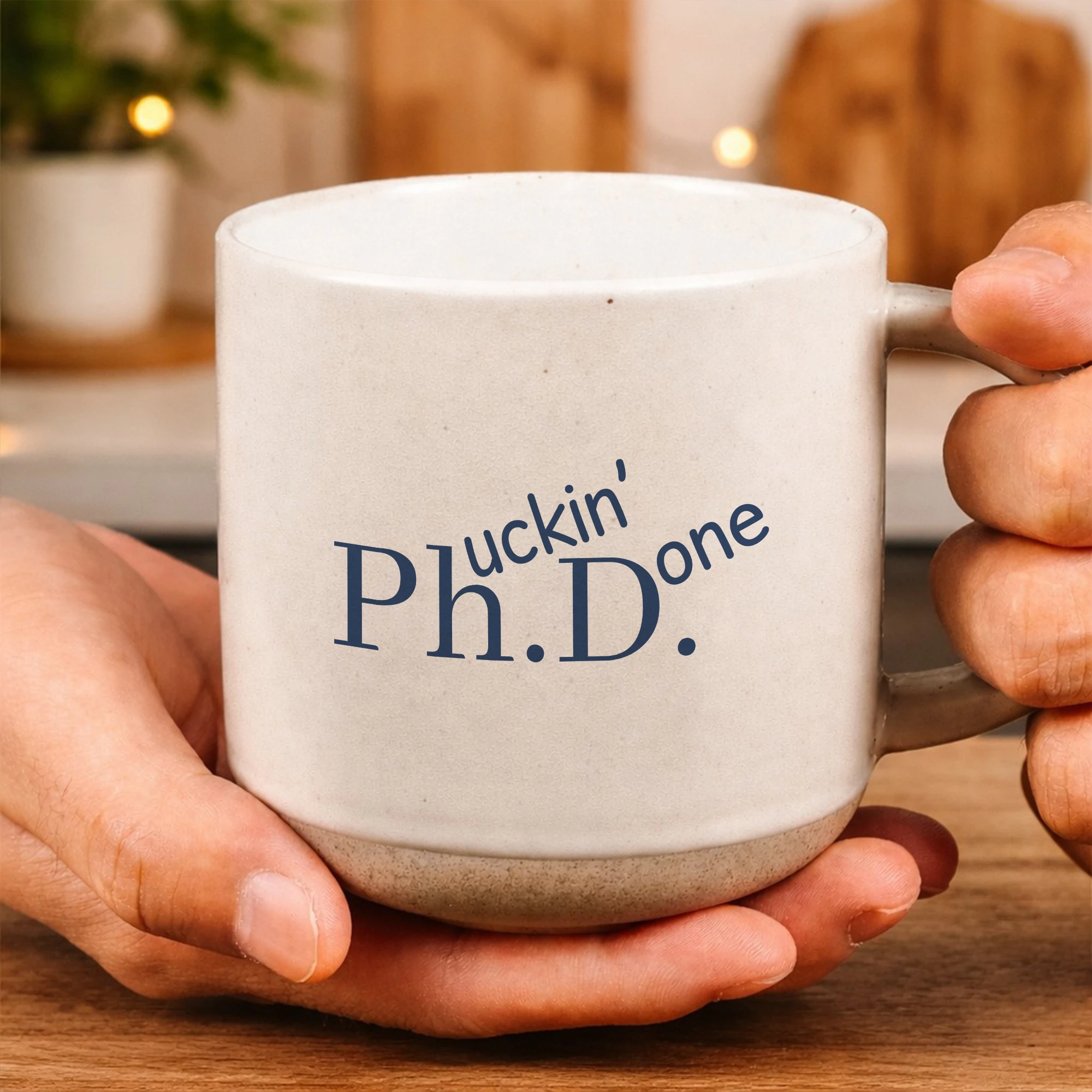 Custom PhD Graduation Mug, Ph.D.one Funny Mug, Medical School Graduation Gift, Gift for Doctor, New PhD Gift, Science Gift