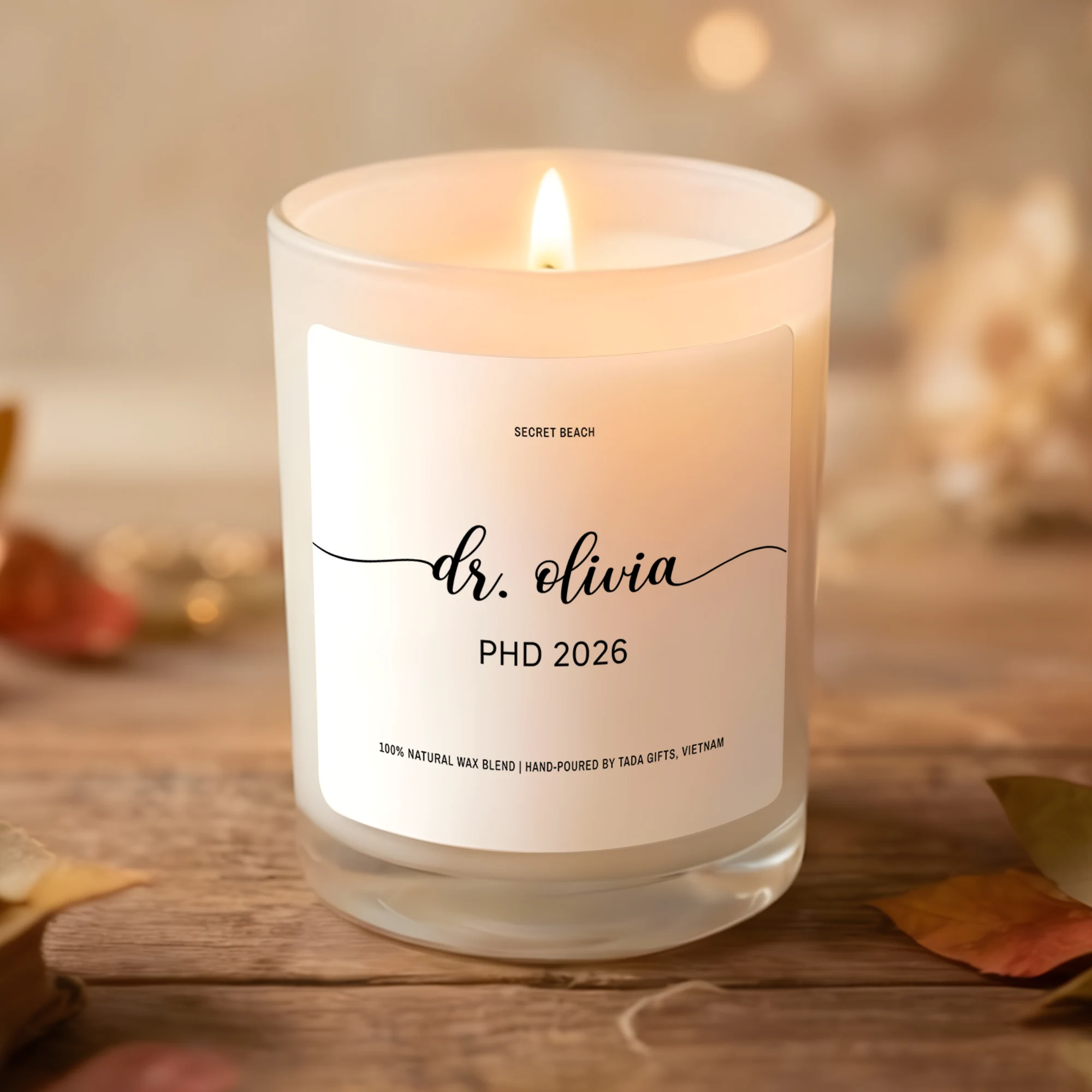 Personalized Graduation Candle, Graduation Gift, Graduation Decor, Graduation Party Favors, Graduation Party Decor, Graduation Announcement