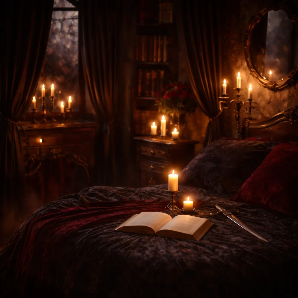 Soft Dark Romantasy Aesthetic