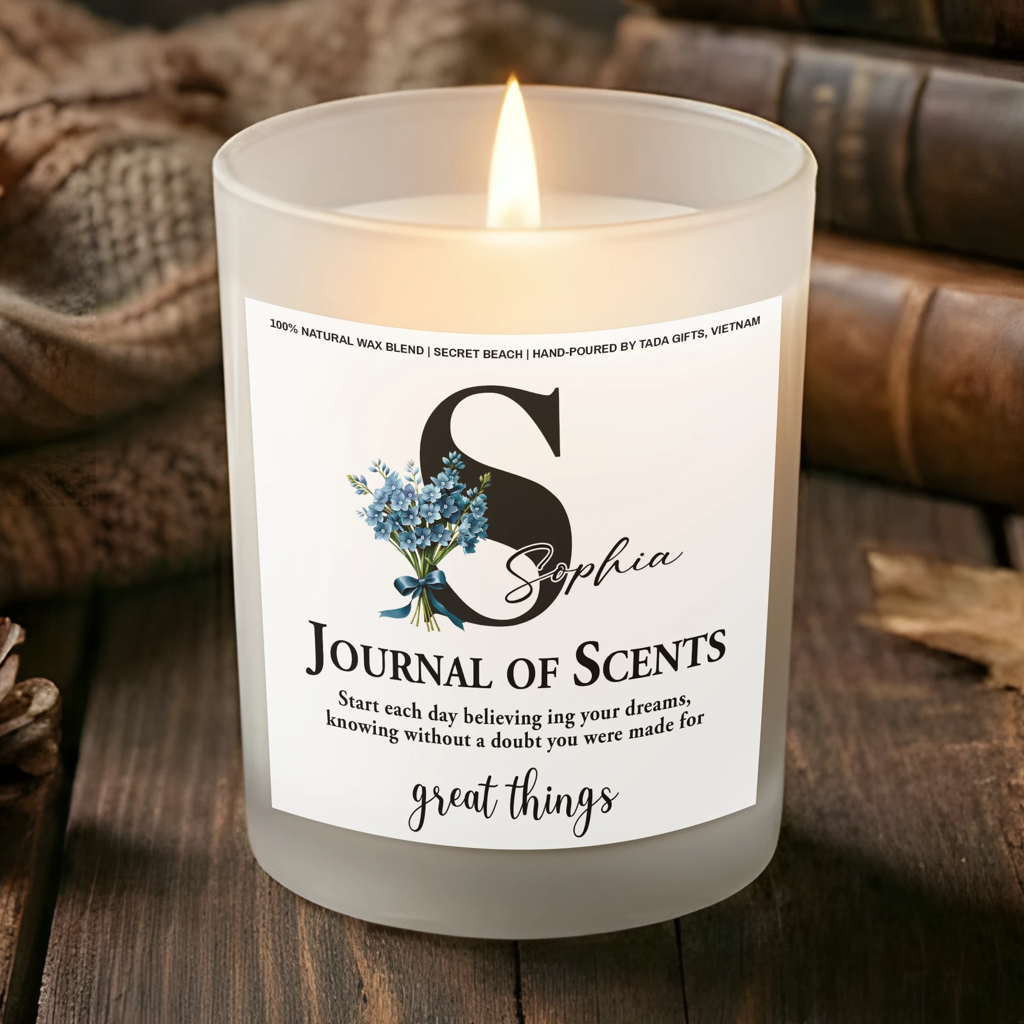 Gifts for Book Readers, Reader Gifts, Journal of Scents,Bookish Candle, Bookish Gifts