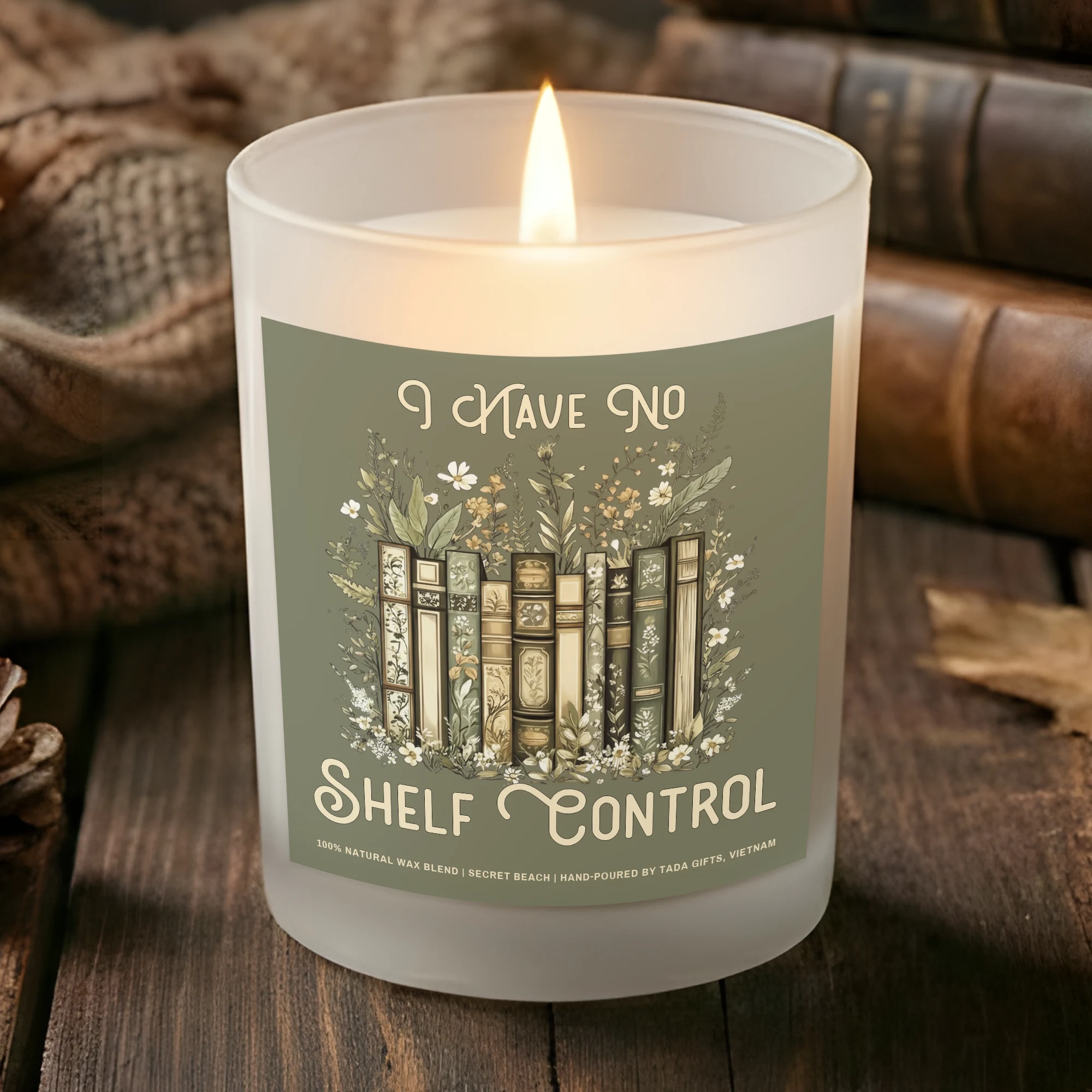 Bookish Candle, Bookish Gifts, Gifts for Book Readers, Reader Gifts, literary candle