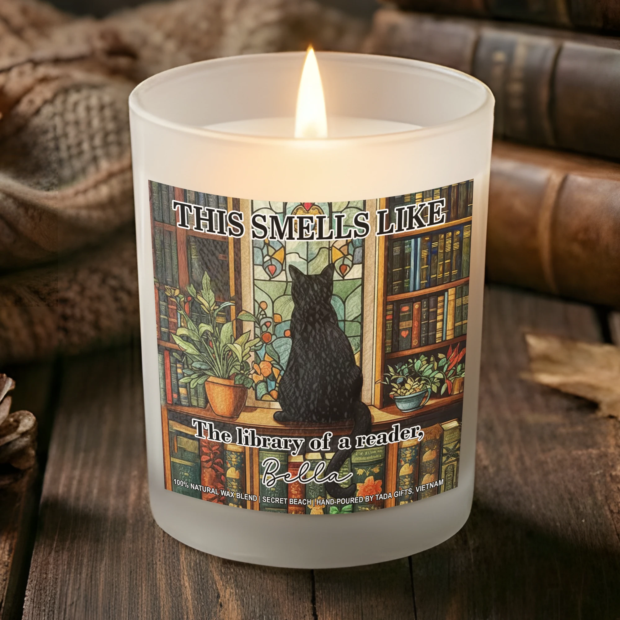Personalized Smut Gift, Smut Candle, Bookish Candle, Bookish Gifts, Gifts for Book Readers