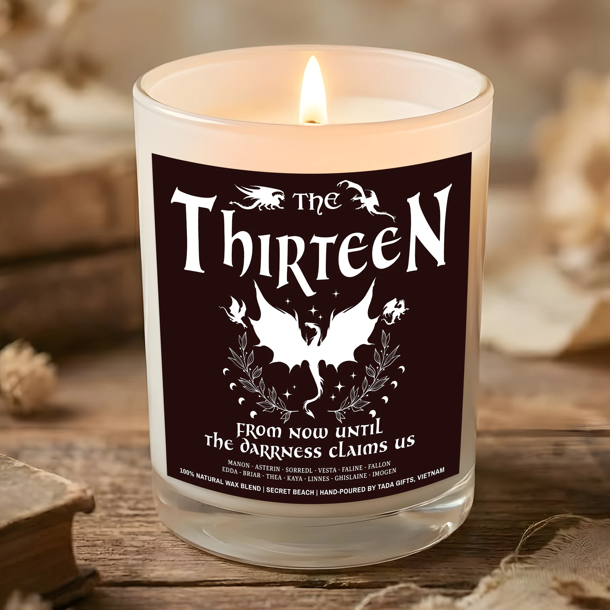 Bookish Candle, Bookish Gifts, Gifts for Book Readers, Reader Gifts, literary candle