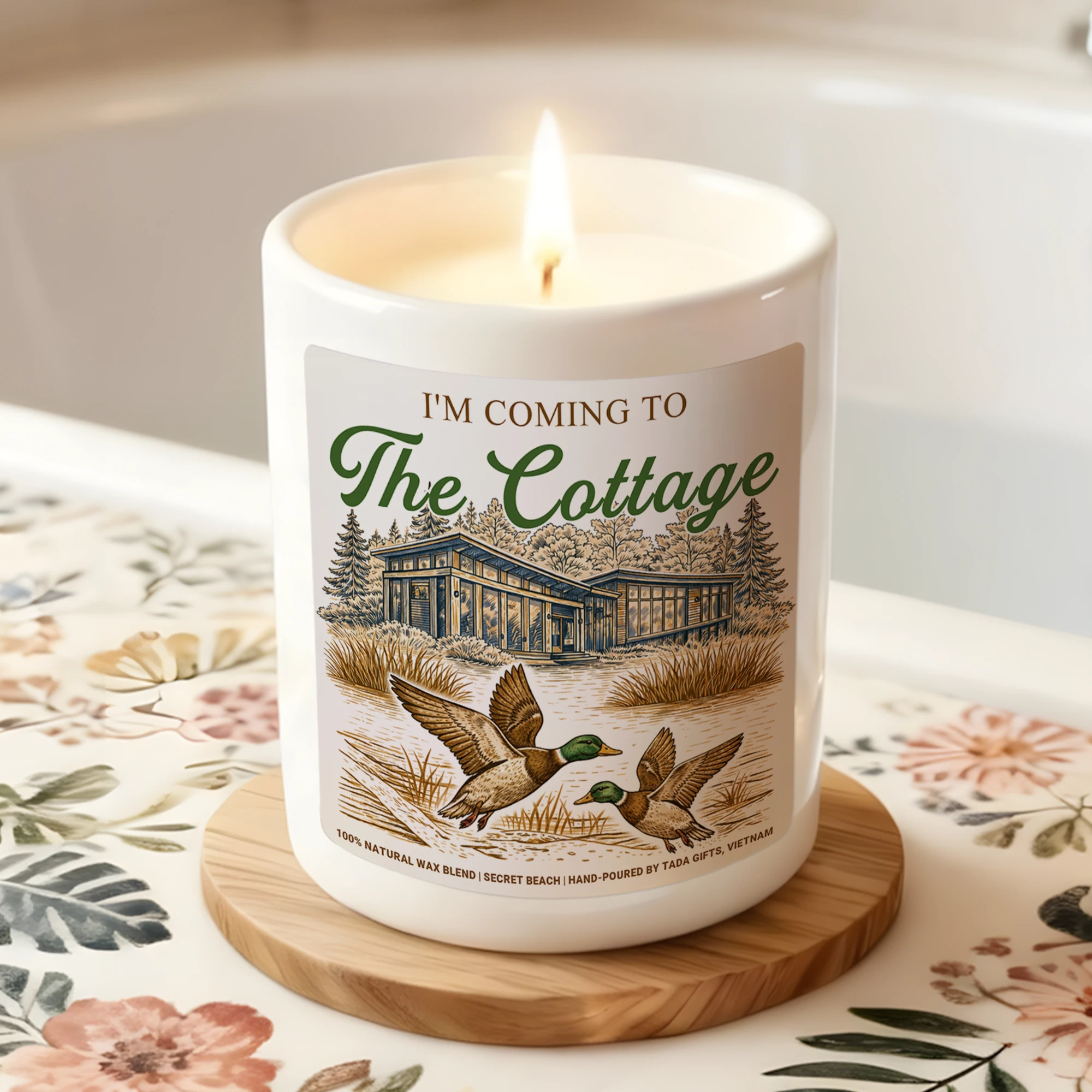 Heated Rivalry Candle Gift, I’m Coming To The Cottage,Shane Hollander, Ilya Rozanov
