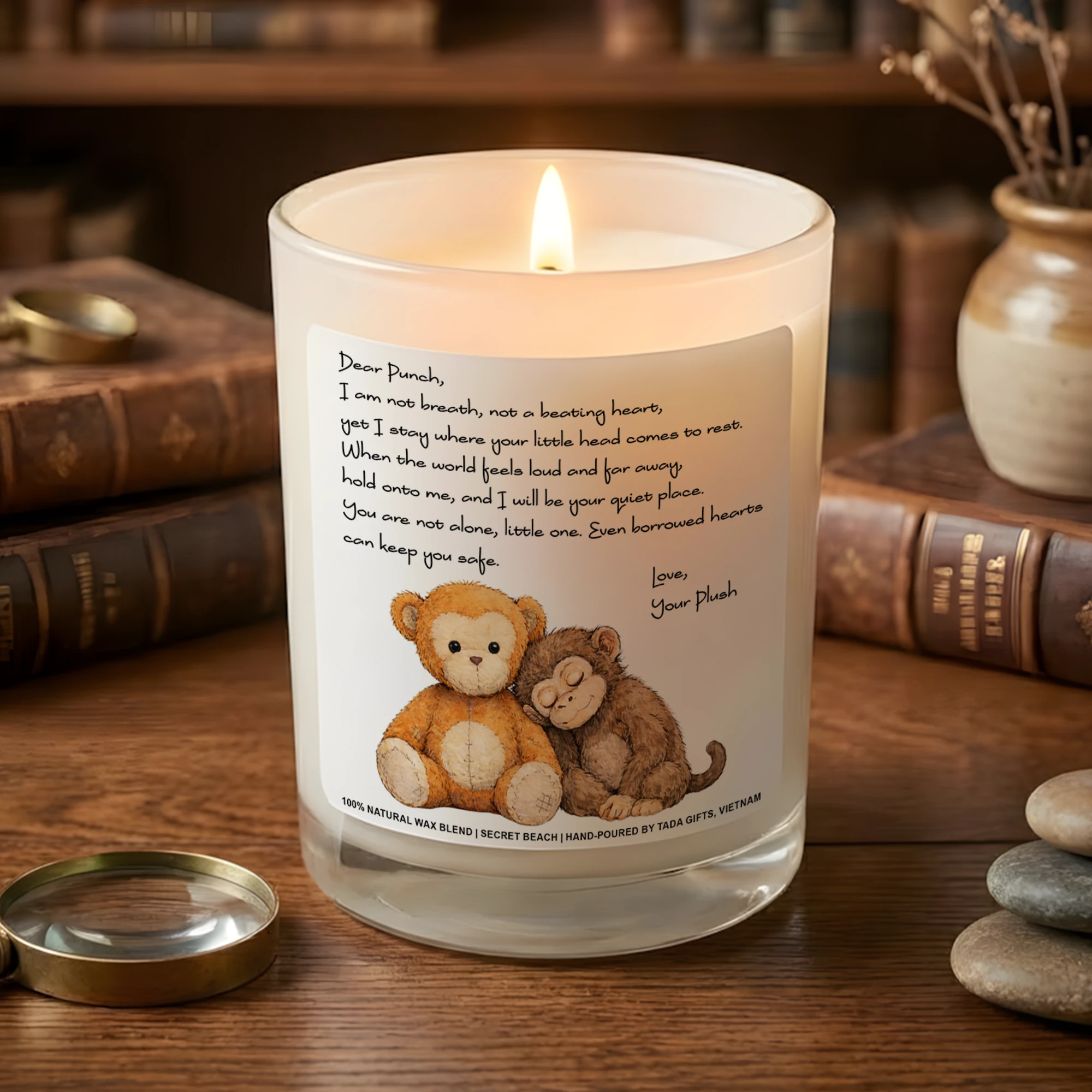 Dear Punch Candle Gift