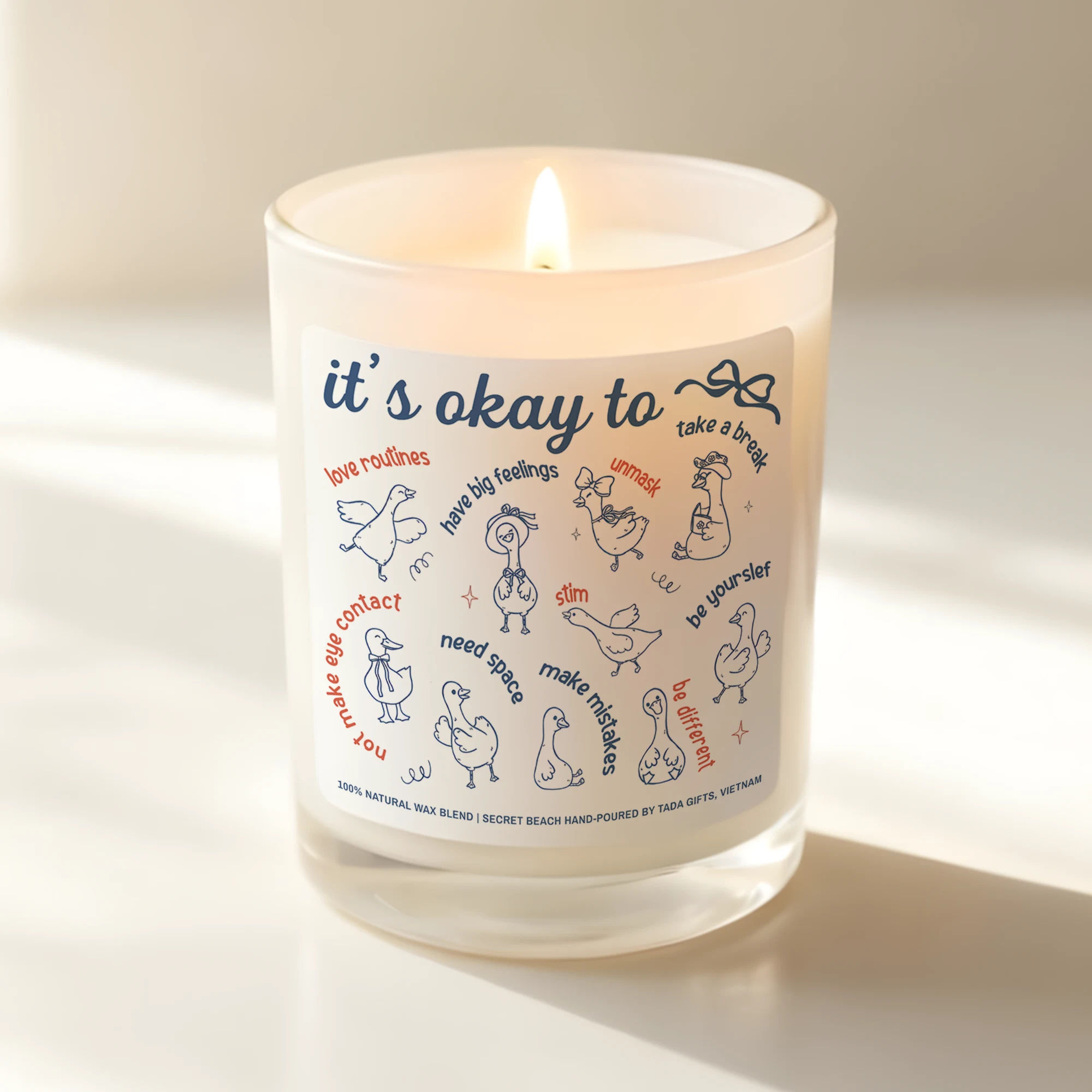 It’s Okay To Candle, Teacher Appreciation Candle, Teacher Gifts, Teacher Appreciation Gift, Personalized Teacher Candle