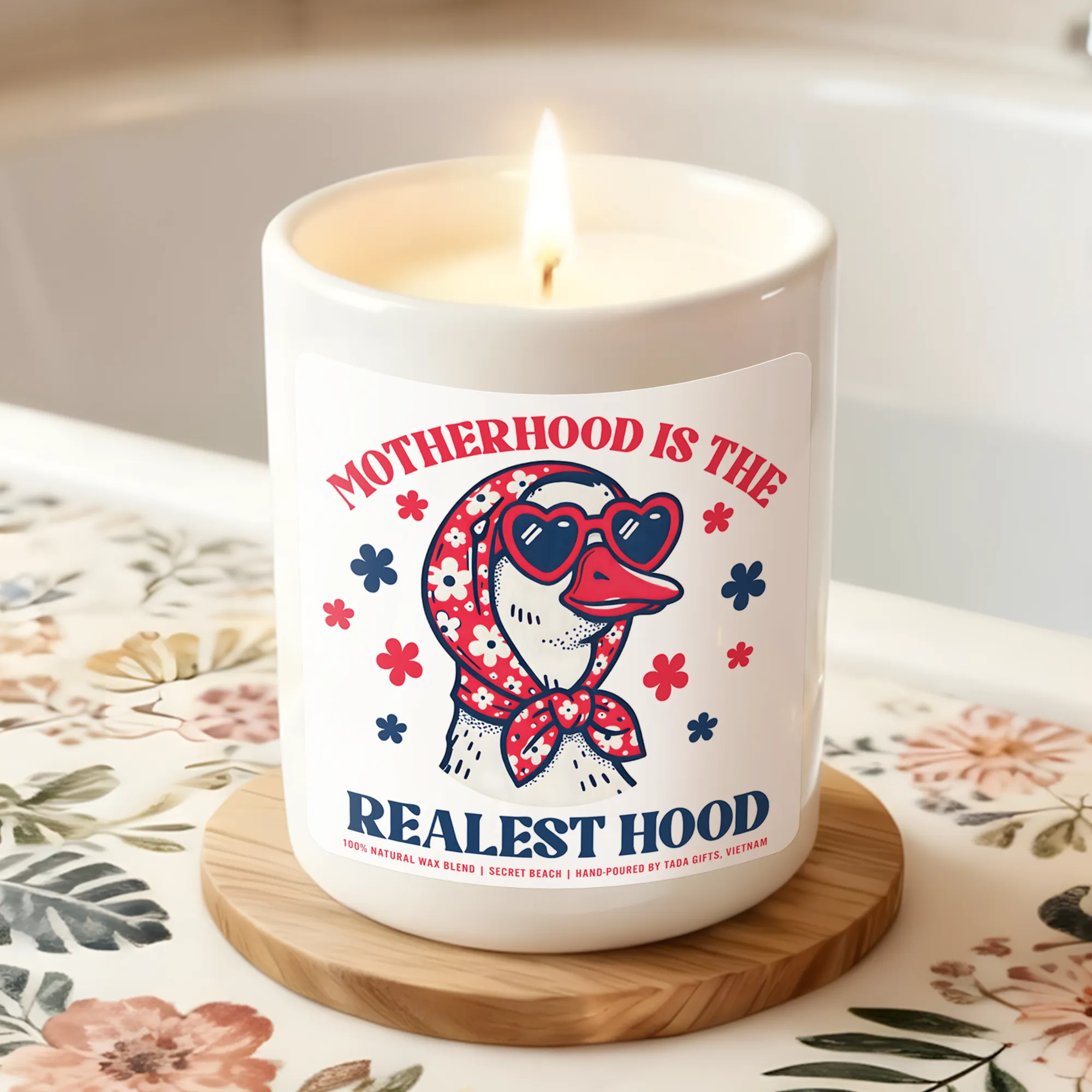 Motherhood is The Realest Hood Candle