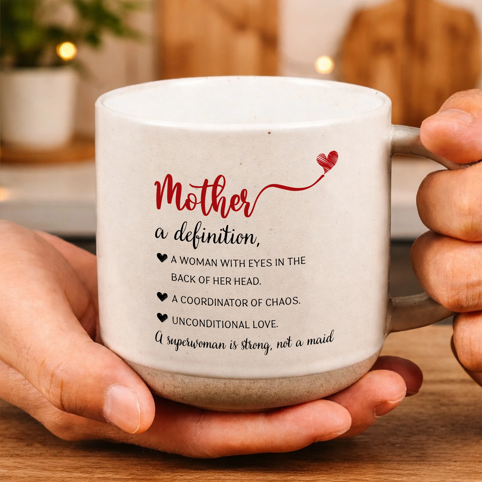 Personalized Mother Pottery Mug, Gift for Mom, Custom Name Coffee Mug, Mommy Mug from Kids, Mothers Day Mug, Ceramic Mug for Mom