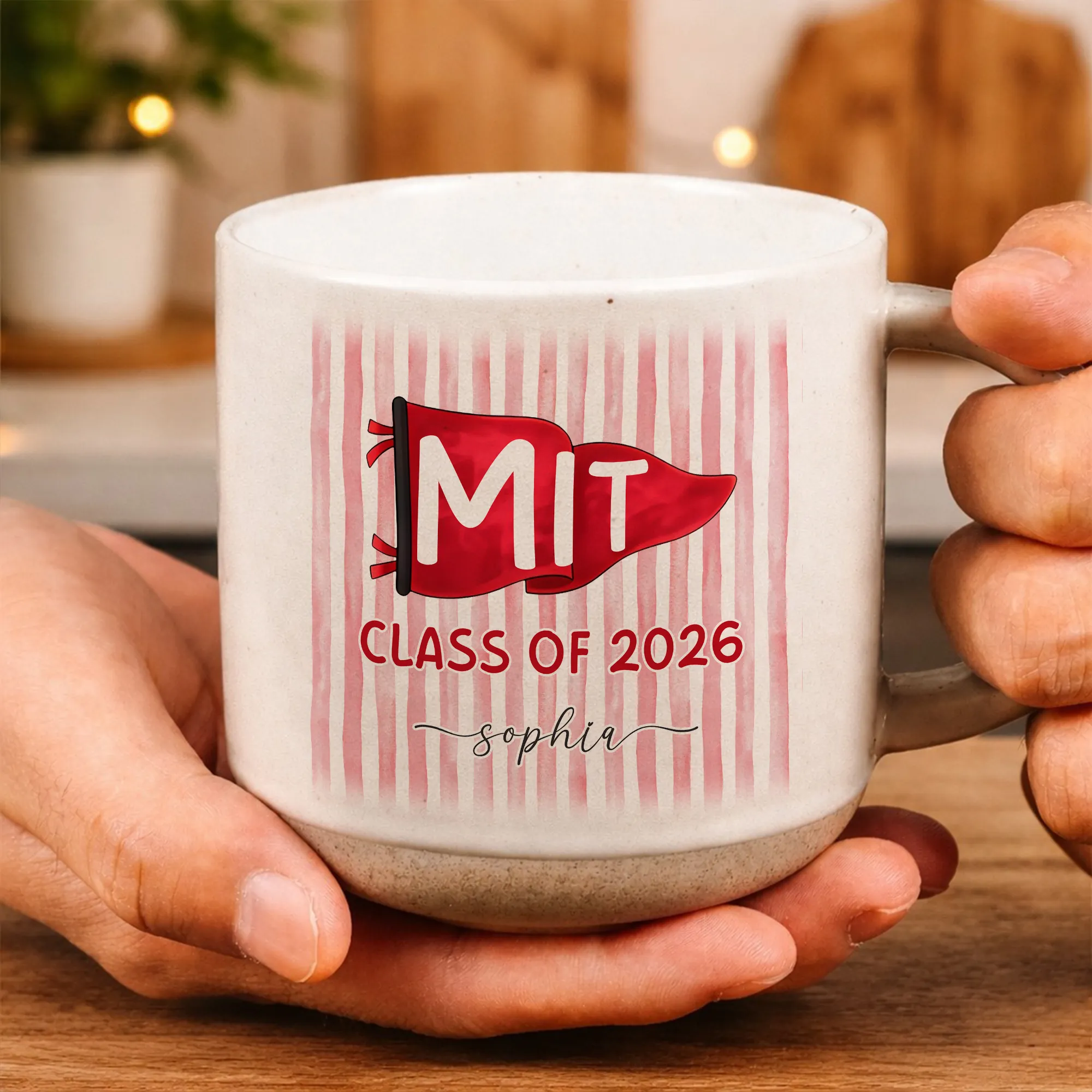 Personalized Graduation Pottery Mug Gift, College Graduation Gift, Graduation Pottery Mug, Medical School Graduation Gift, Gift for Friends