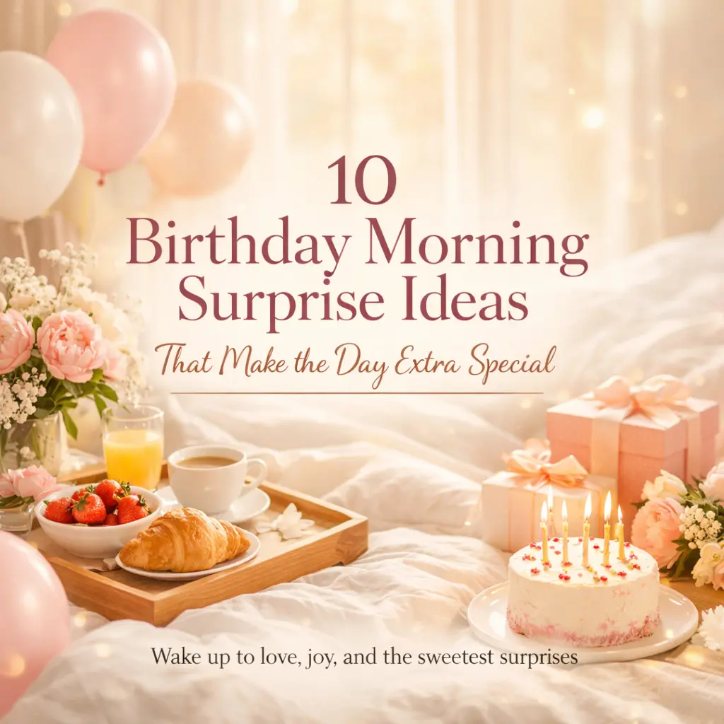 Birthday Morning Surprise Ideas