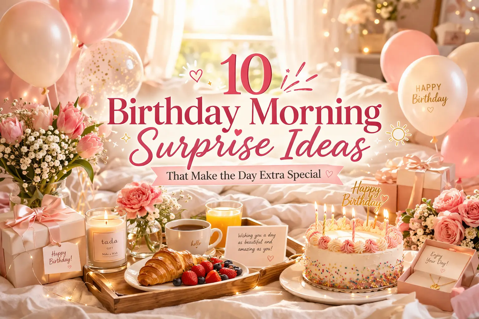 10 Birthday Morning Surprise Ideas That Make the Day Extra Special