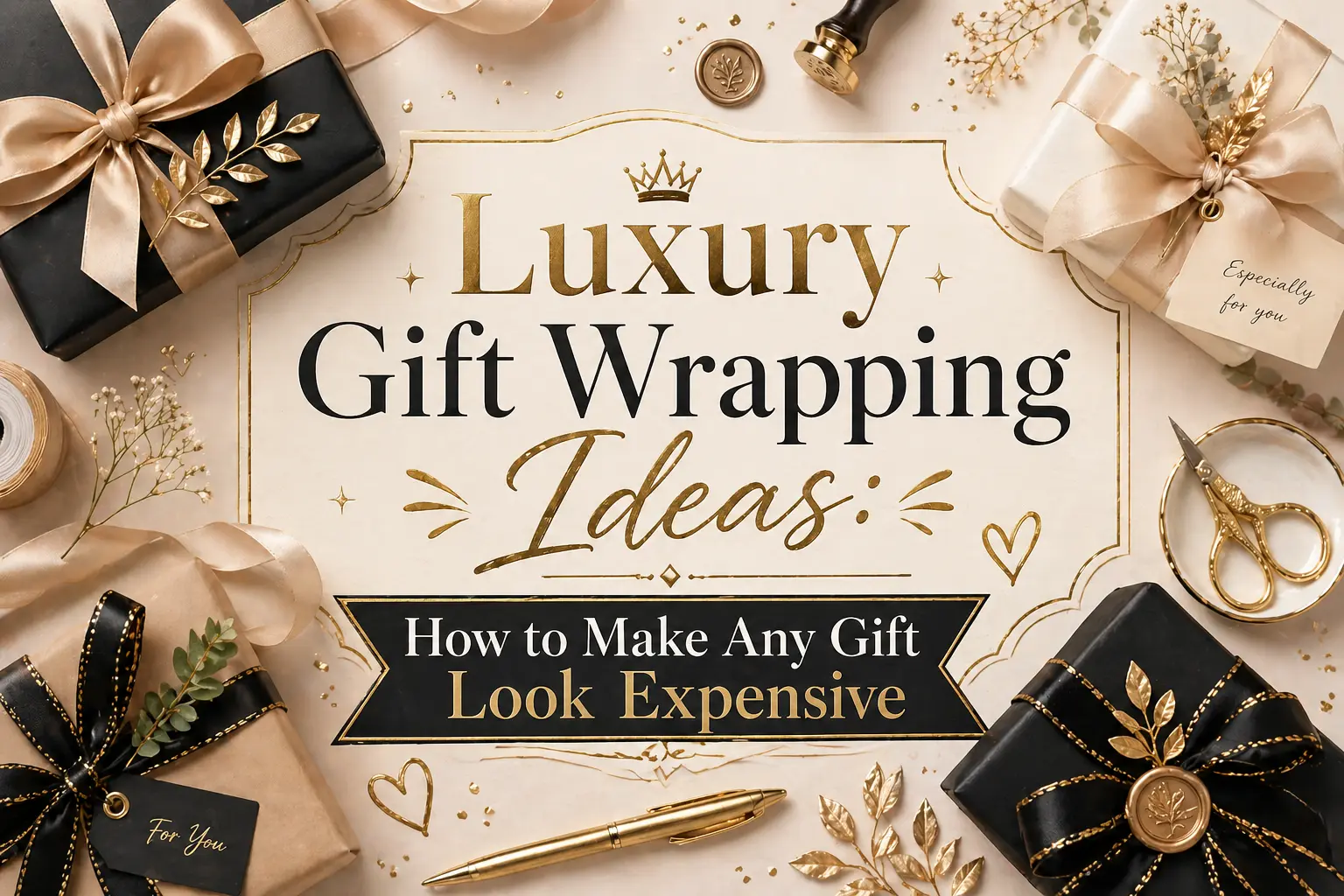 Luxury Gift Wrapping Ideas: How to Make Any Gift Look Expensive