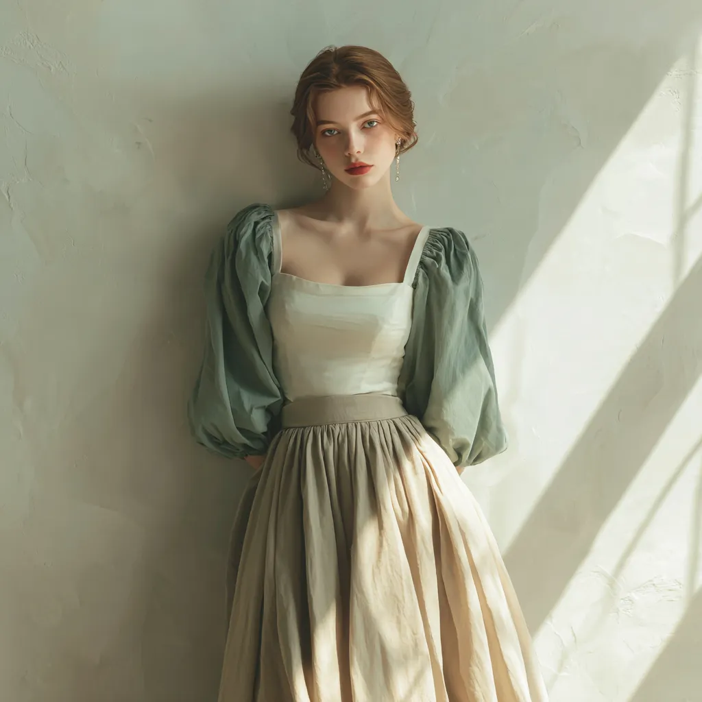 u5784373755_A_stylish_young_woman_wearing_a_square-neck_puff__535c7274-255d-459b-9f2a-025108d5df13_2_11zon