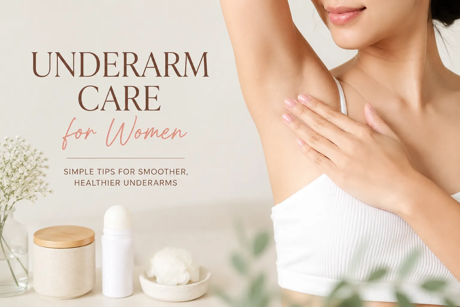 How to Care for Sensitive Underarm Skin: A Gentle Self-Care Guide