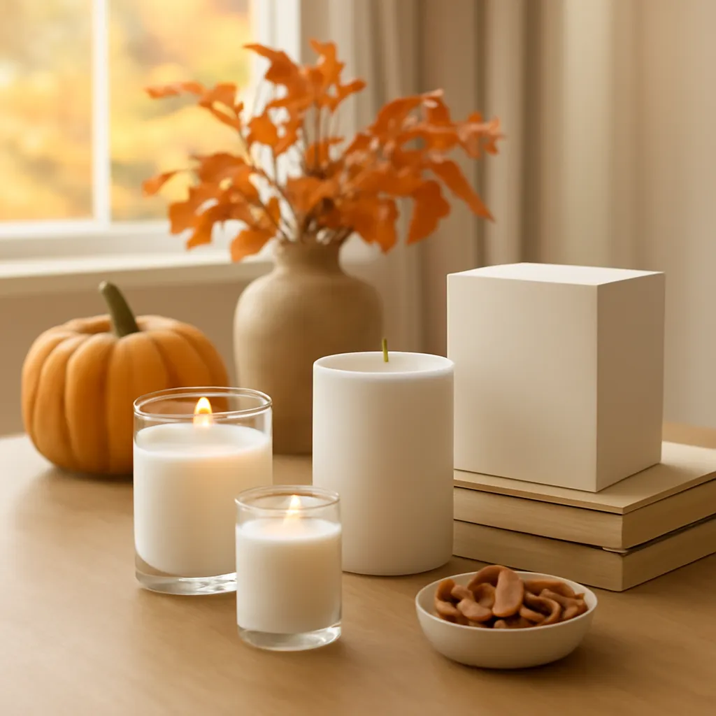 autumn scented candles, fall candle scents, fall candles