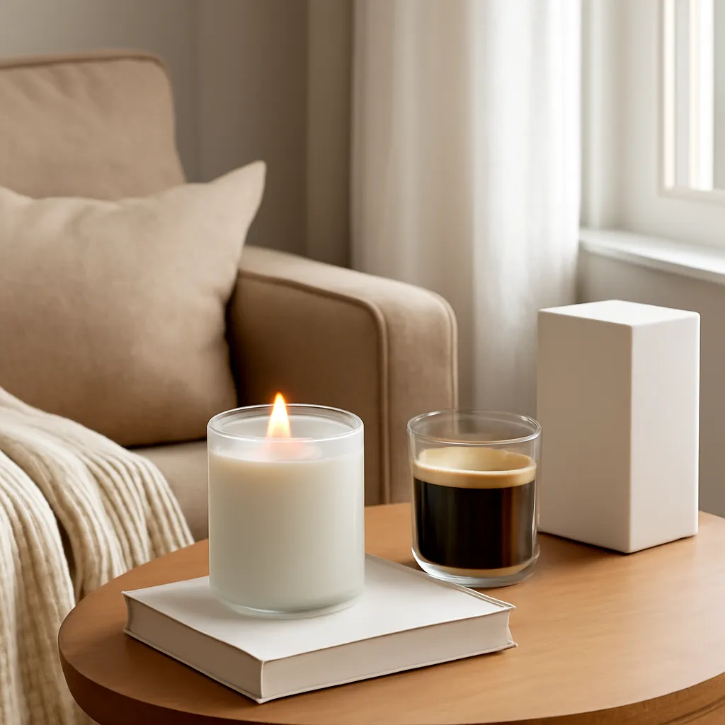 coffee scented candles