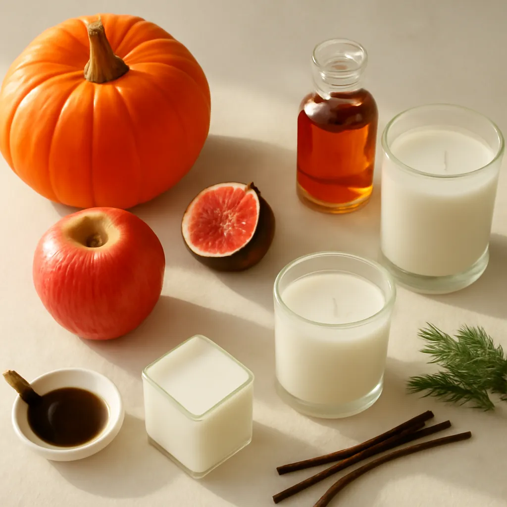fall scented candles, autumn scented candles, scented candles